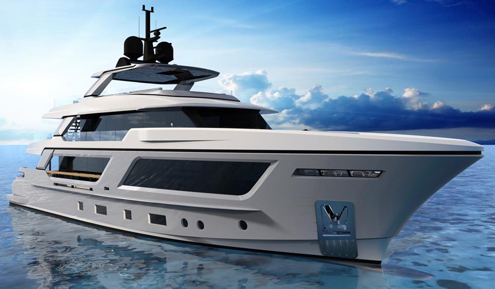 Cantiere delle Marche MG115 explorer yacht