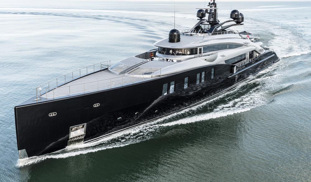 Okto The Black Pearl Of Isa Yachts