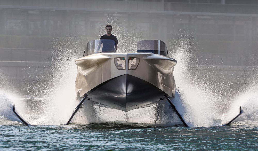 Foiler Yacht by Enata Marine