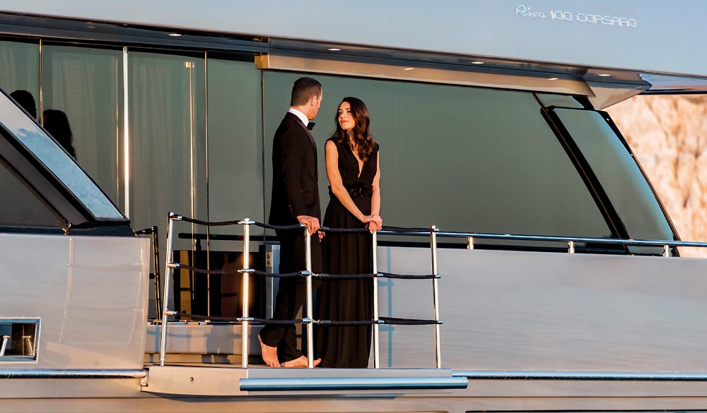 Ruzarija Luxury Yacht - Riva 100’ Corsaro