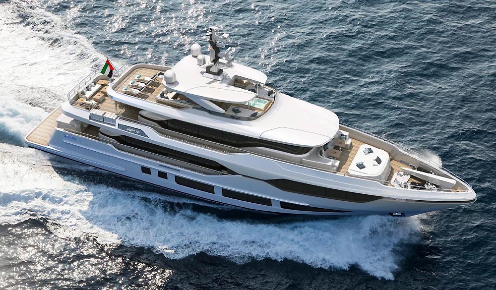 Majesty 120 Yacht