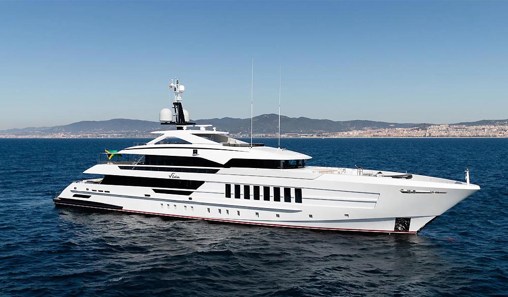 Vida superyacht 55m Steel by Heesen