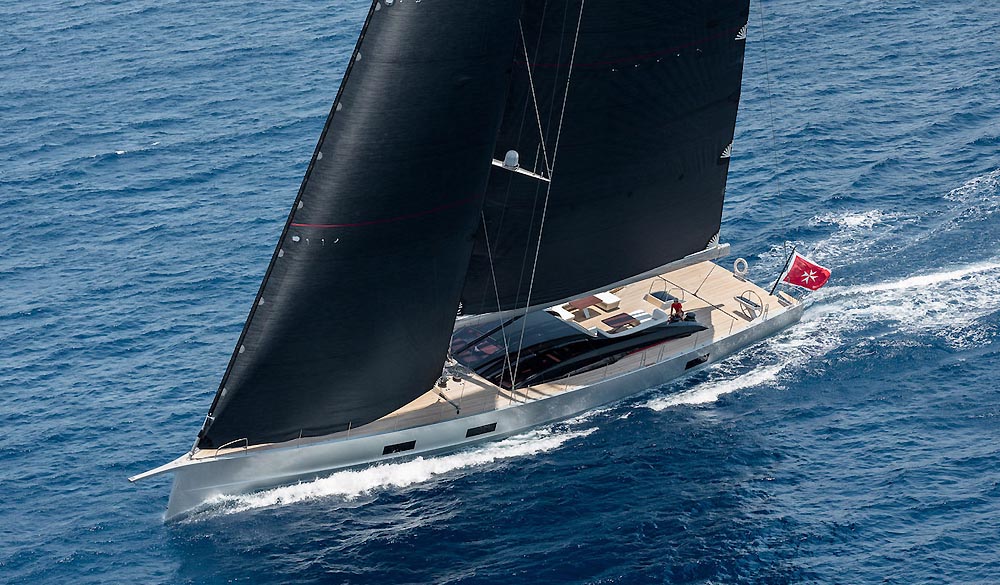 Ribelle sailing superyacht Vitters Shypyard