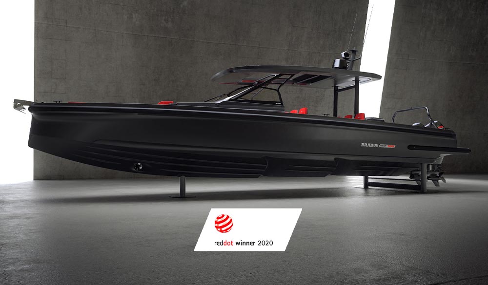 Brabus Shadow 900 Black Ops Boat