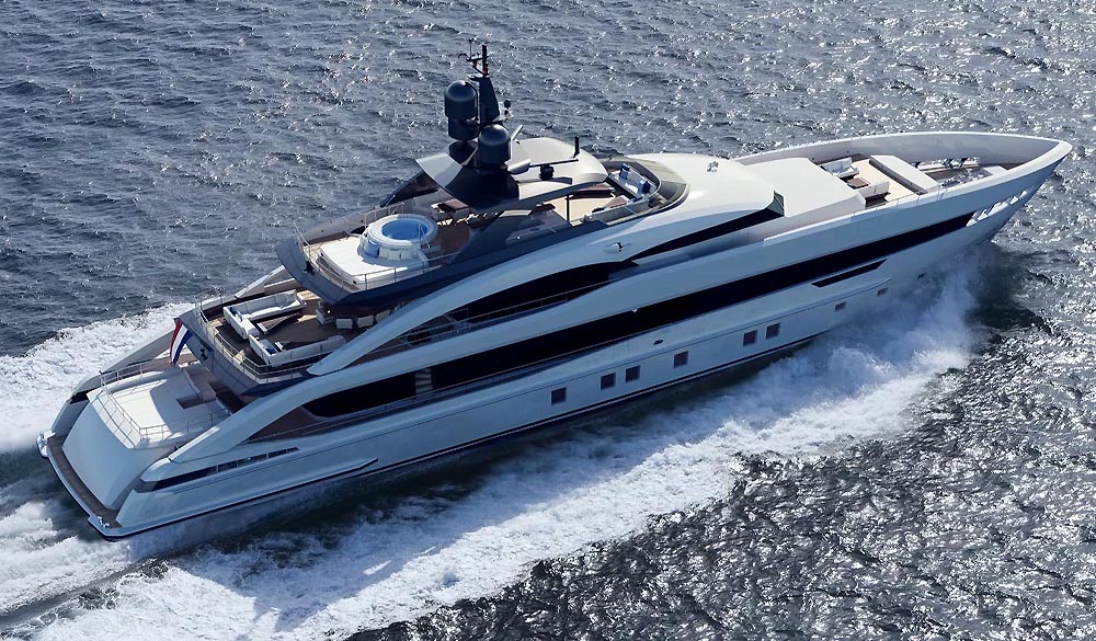 Project Aquamarine the first Aluminium 5000 class