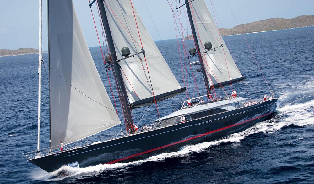 Seahawk Perini Navi sailing yacht 60M