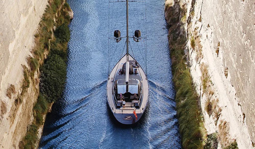 Zalmon sailing yacht by Alloy Yachts