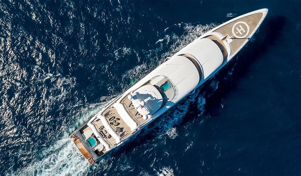 Illusion Plus mega Yacht 88.5M