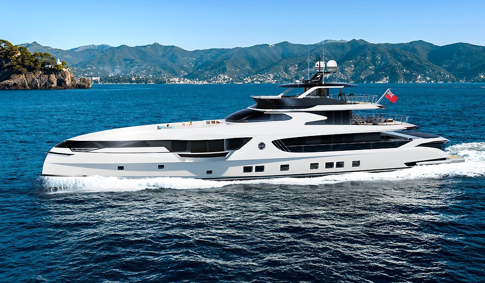 GTT 165 top model of Dynamiq Yachts