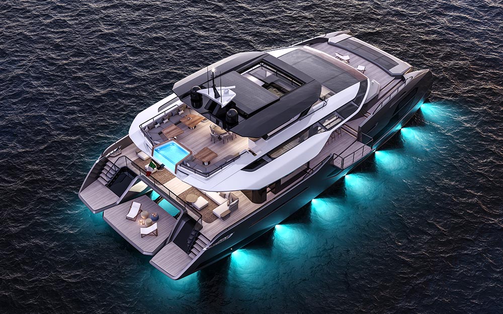 EXTRA Yachts motor catamaran VILLA X30 meter