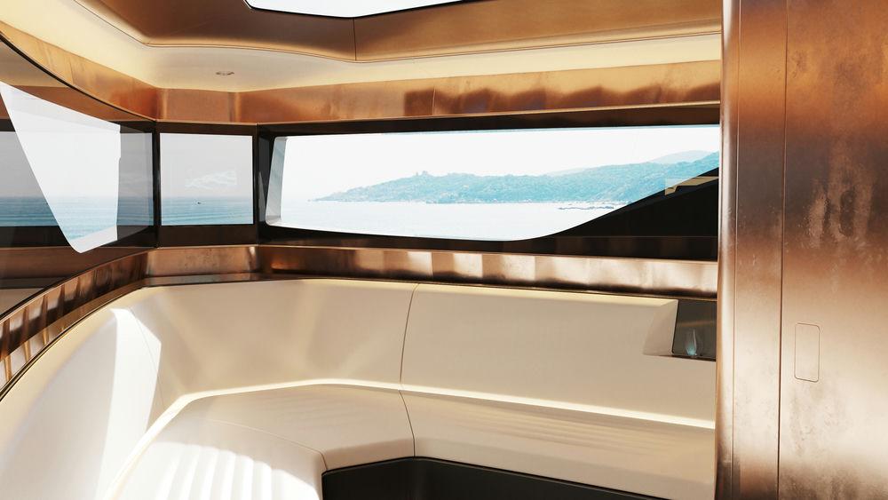 Foiling Yacht Vatoz by Bozca - Interior and details