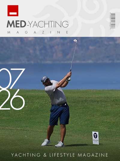 MED-Yachting Magazine cover, 16 July 2026