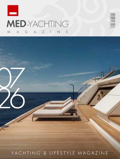 MED-Yachting Magazine cover, 16 July 2026