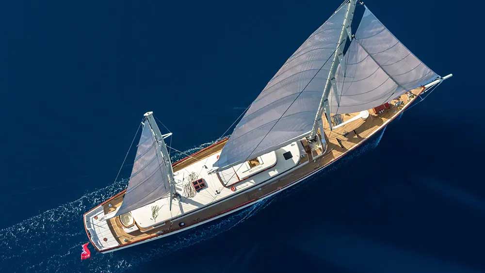 Simena, where classic sailing meets hybrid technology