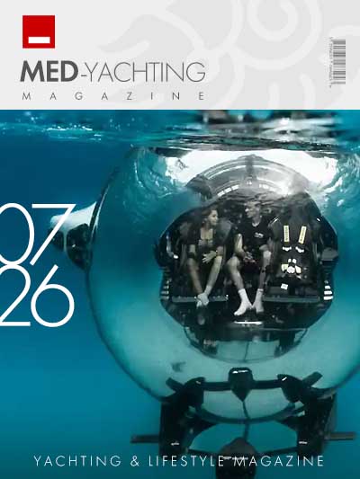MED-Yachting Magazine cover, 21 July 2026