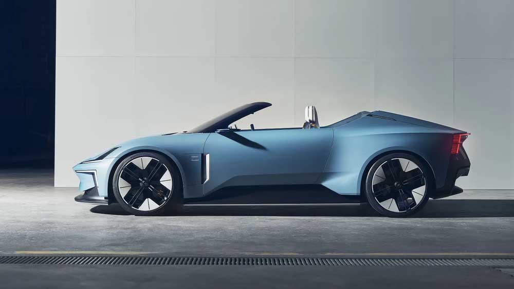Polestar 6, la roadster elettrica che porta il design scandinavo a cielo aperto