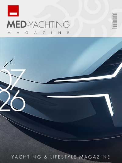MED-Yachting Magazine cover, 22 July 2026