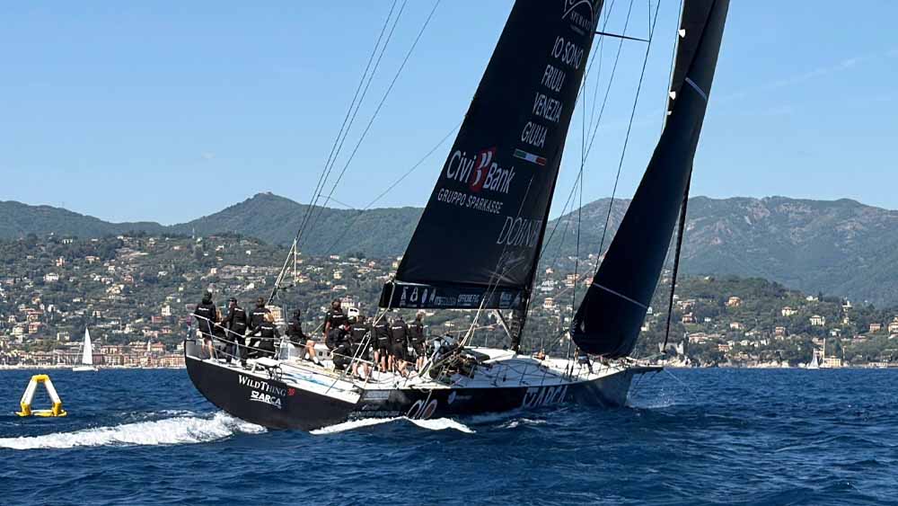 Arca SGR, the reborn Maxi 100 still winning across the Mediterranean