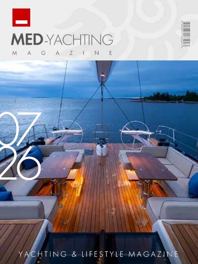 MED-Yachting Magazine cover, 30 July 2026