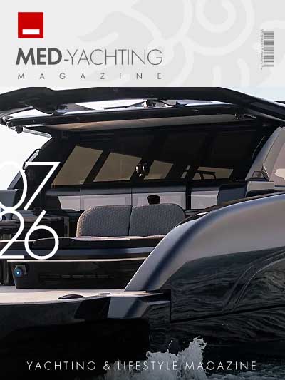 MED-Yachting Magazine cover, 30 July 2026