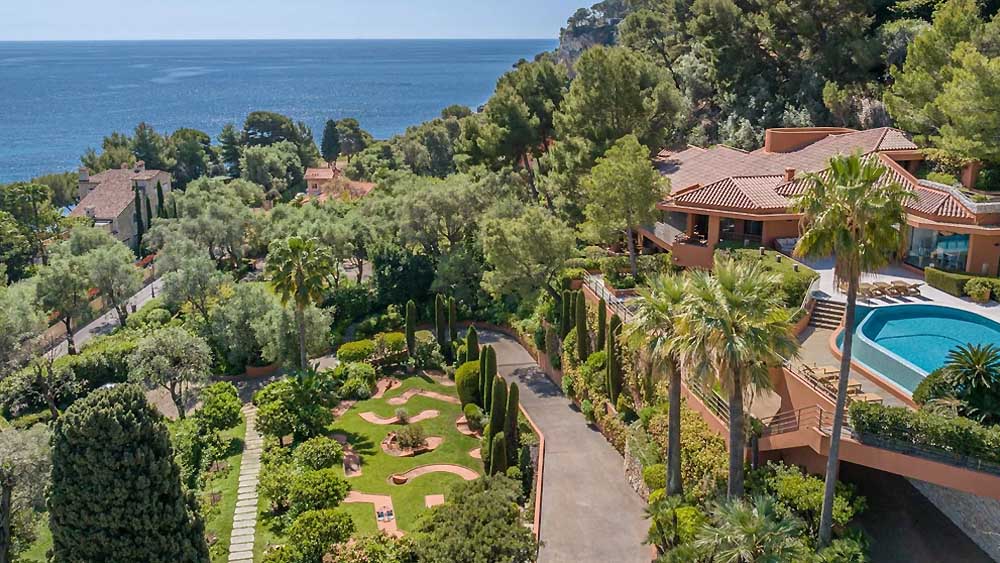 La Phoenicienne, due ville e un giardino mediterraneo nel cuore di Cap Ferrat