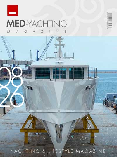 MED-Yachting Magazine cover, 03 August 2026