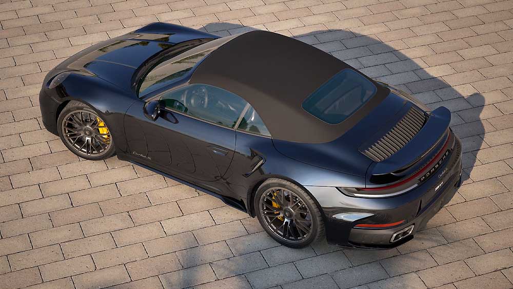 Porsche 911 Turbo S Cabriolet, hybrid power without losing its character