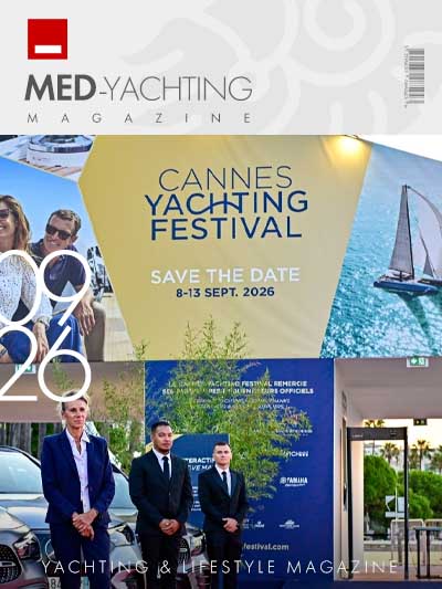 MED-Yachting Magazine cover, 04 September 2026