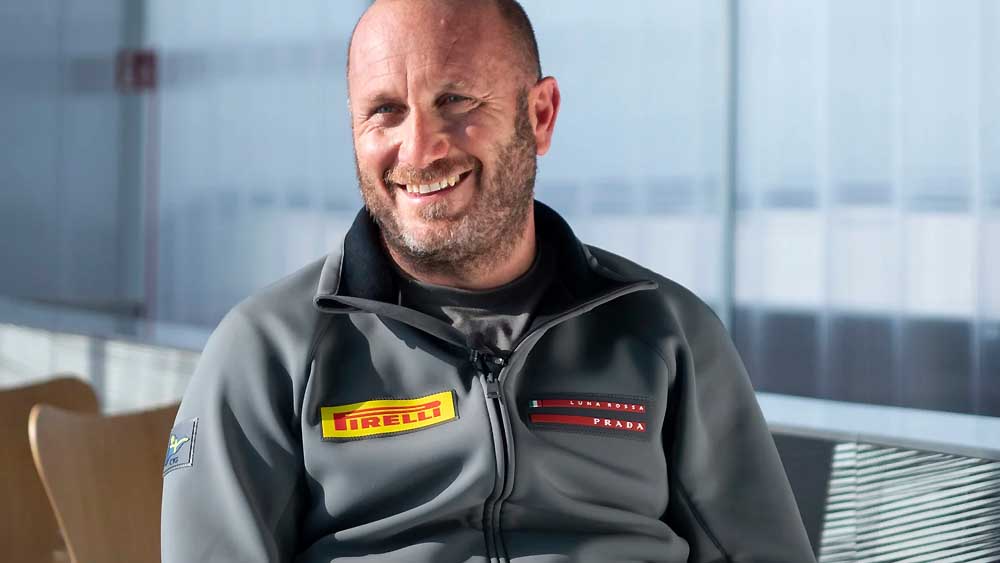 Max Sirena, N&aacute;poles y el sue&ntilde;o de Luna Rossa