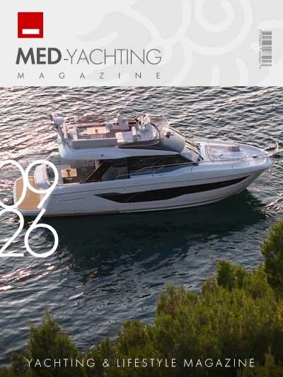 MED-Yachting Magazine cover, 14 September 2026