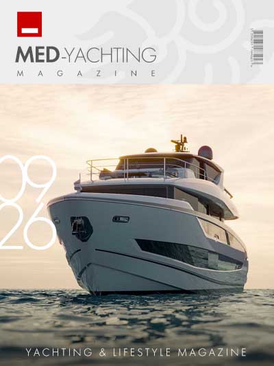 MED-Yachting Magazine cover, 14 September 2026