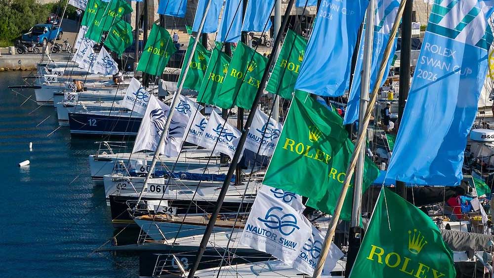 Rolex Swan Cup 2026, sesenta a&ntilde;os de Swan navegando juntos en Porto Cervo