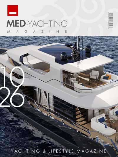 MED-Yachting Magazine cover, 08 October 2026
