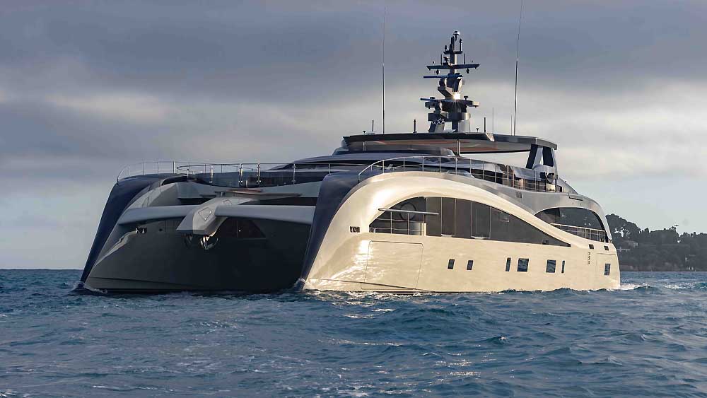 Seawolf X, il catamarano ibrido-elettrico con cui Rossinavi porta in mare la piattaforma Sea Cat