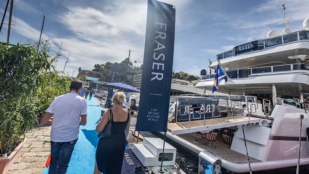 Fraser, from brokerage to global superyacht management