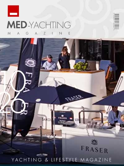 MED-Yachting Magazine cover, 13 October 2026