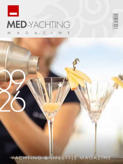 MED-Yachting Magazine cover, September 2026