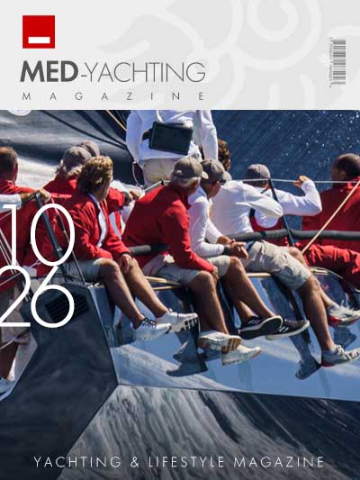 MED-Yachting Magazine cover, October 2026